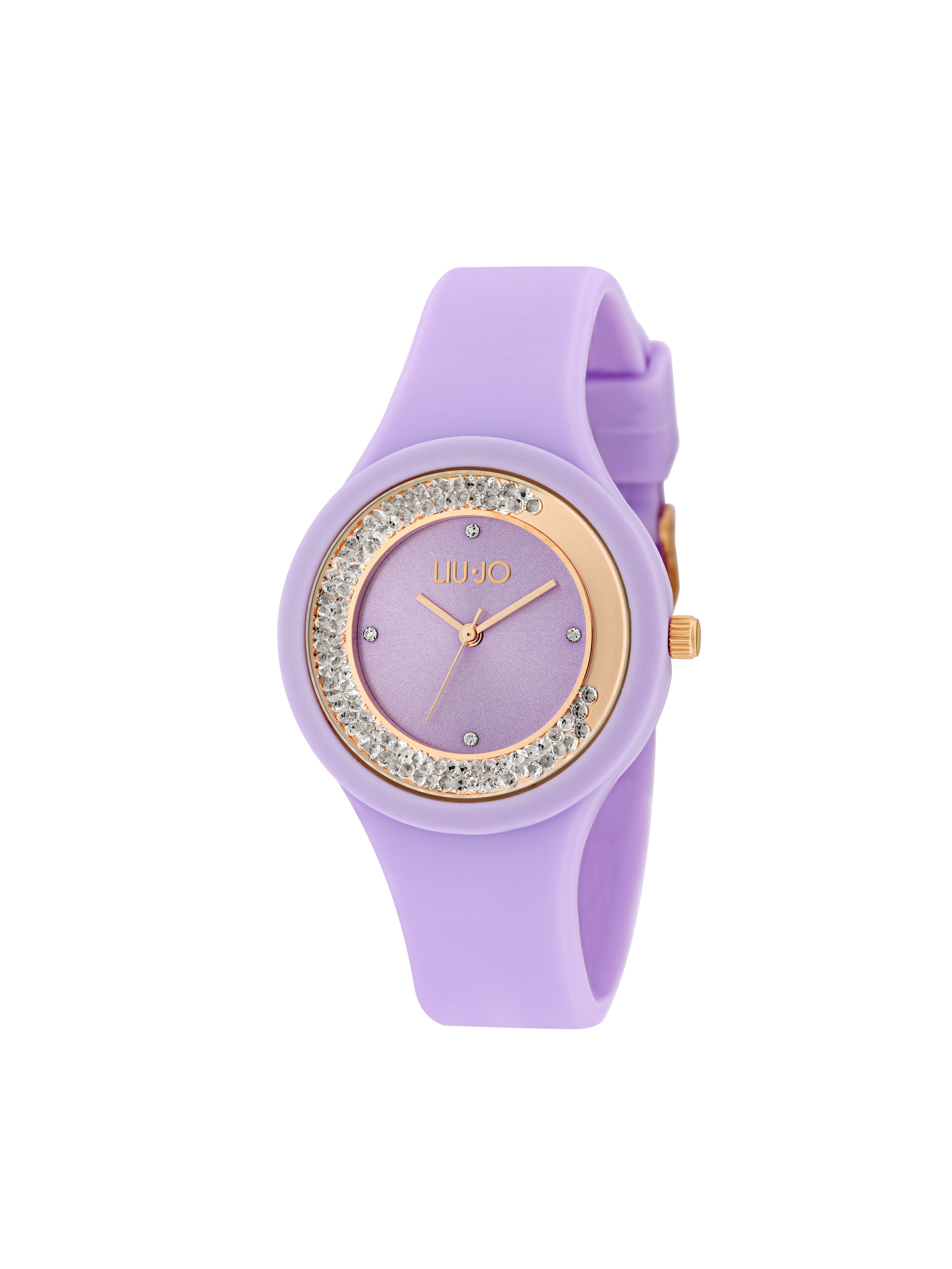 Orologio LiuJo Donna Dancing Sport Quarzo Gomma Rosata Lilla - packshot ufficiale