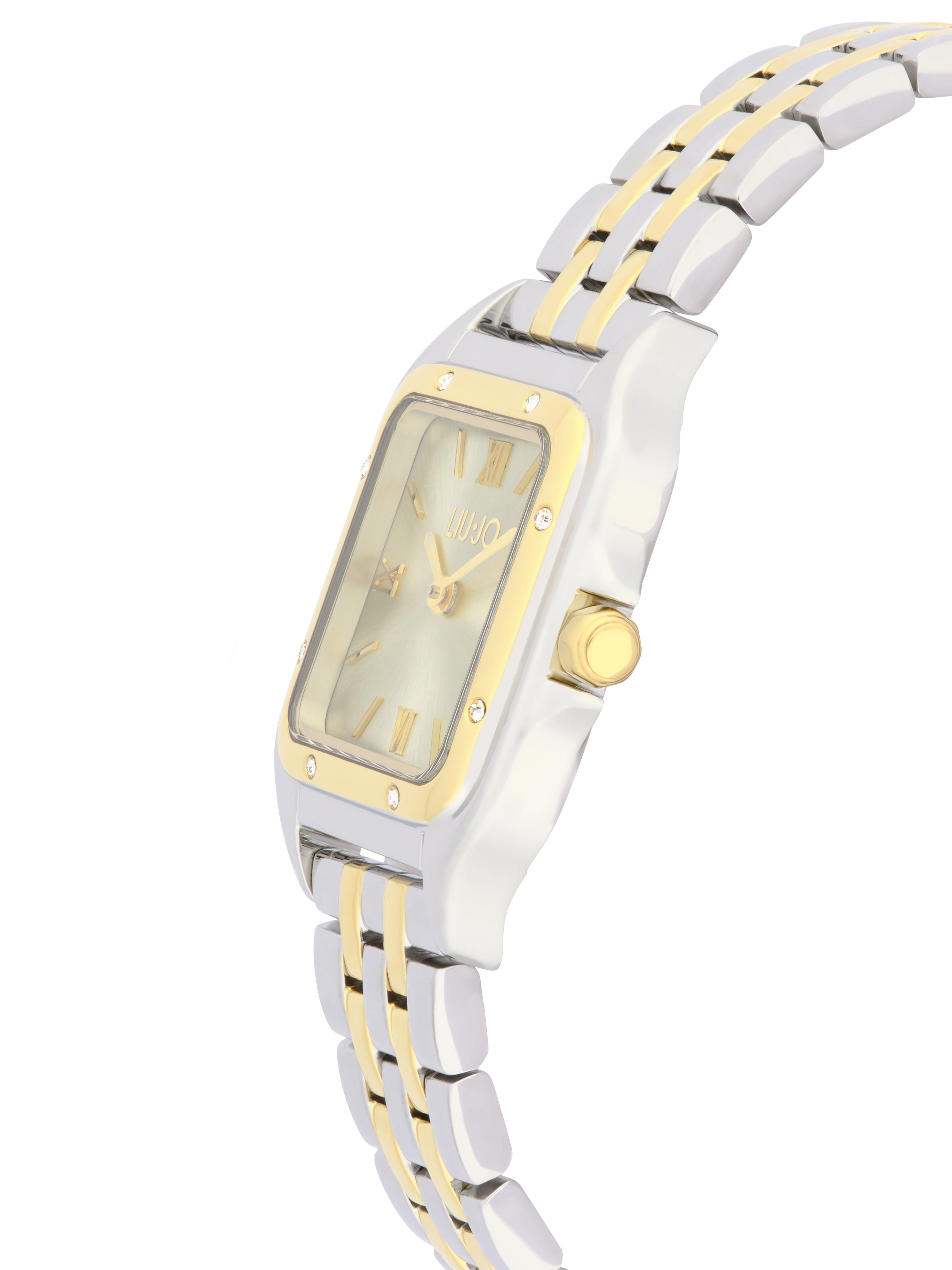 Orologio Liu Jo Donna Shimler Bicolore Dorato Champagne - vista 2