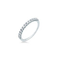 Anello riviera Mirco Visconti in oro bianco 18kt con diamanti 0,32 ct montati a quattro punte