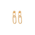 Orecchini Aquaforte Chic Argento Oro 23kt Canna Vuota H4180246 | ARVIMO Gioielli