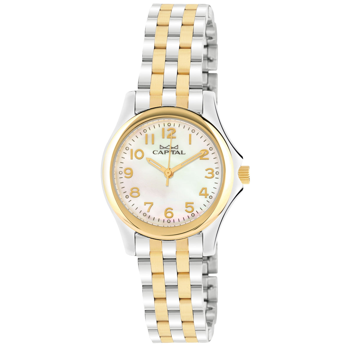 Orologio Capital Daily Donna Acciaio Bicolore Madreperla 30mm