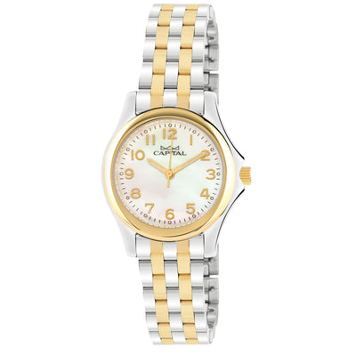 Orologio Capital Daily Donna Acciaio Bicolore Madreperla 30mm