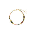 Bracciale Maman et Sophie Pietre Unakite Rodocrosite Diopsite