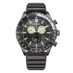 Orologio Citizen Crono Marine Eco-Drive Acciaio Nero - frontale