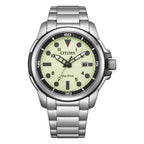 Orologio Citizen Sporty Sea acciaio full lumen 44mm - frontale
