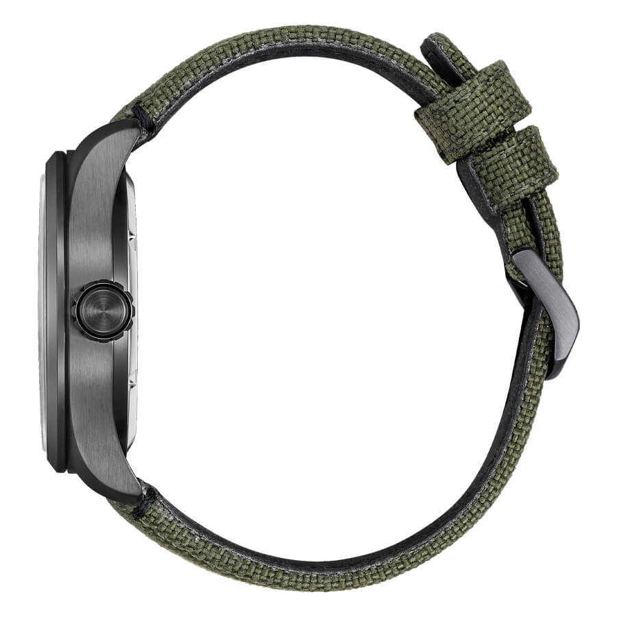Orologio Citizen Outdoor Eco-Drive Cronografo Acciaio - lato