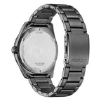 Orologio Citizen Marine Eco-Drive acciaio quadrante azzurro - retro