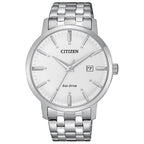 Orologio Citizen Solo Tempo Acciaio Eco-Drive quadrante bianco - frontale