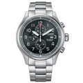 Cronografo Citizen Supertitanio Eco-Drive Nero 44mm - frontale
