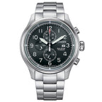 Cronografo Citizen Supertitanio Eco-Drive Nero 44mm - frontale