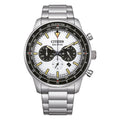 Orologio Citizen Outdoor Eco-Drive Telemetro Quadrante Bianco - frontale