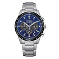 Orologio Citizen Crono T9 Eco-Drive Blu 39mm - frontale