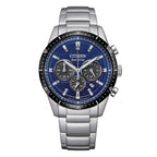 Orologio Citizen Crono T9 Eco-Drive Blu 39mm - frontale
