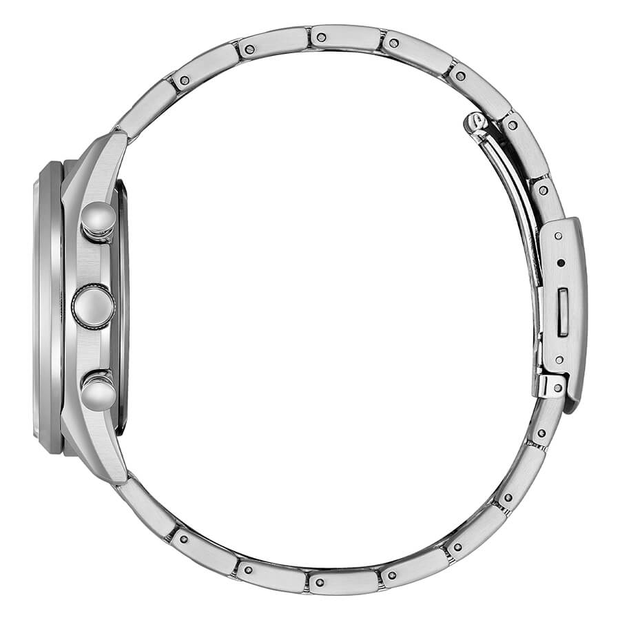 Orologio Citizen Crono Sport Eco-Drive Nero 40mm - lato