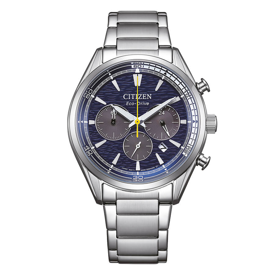 Orologio Citizen Crono Sport Eco-Drive Blu 40mm - frontale