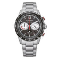 Orologio Citizen Crono Racing Vintage Eco-Drive Nero - frontale