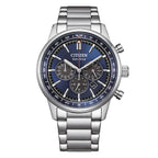 Orologio Citizen Crono Aviator Eco-Drive quadrante blu - frontale