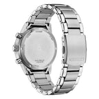 Orologio Citizen Crono Aviator Eco-Drive quadrante blu - retro