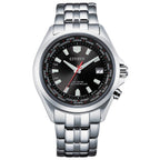 Orologio Citizen Radiocontrollato Solo Tempo Nero e Rosso - frontale