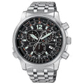 Orologio Citizen Crono Pilot Radiocontrollato acciaio 45mm - frontale