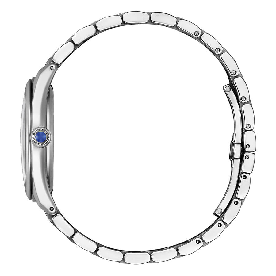 Orologio Citizen Lady Eco-Drive Acciaio Vetro Minerale - lato