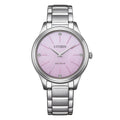 Orologio Citizen Lady Casual Eco-Drive madreperla rosa - frontale