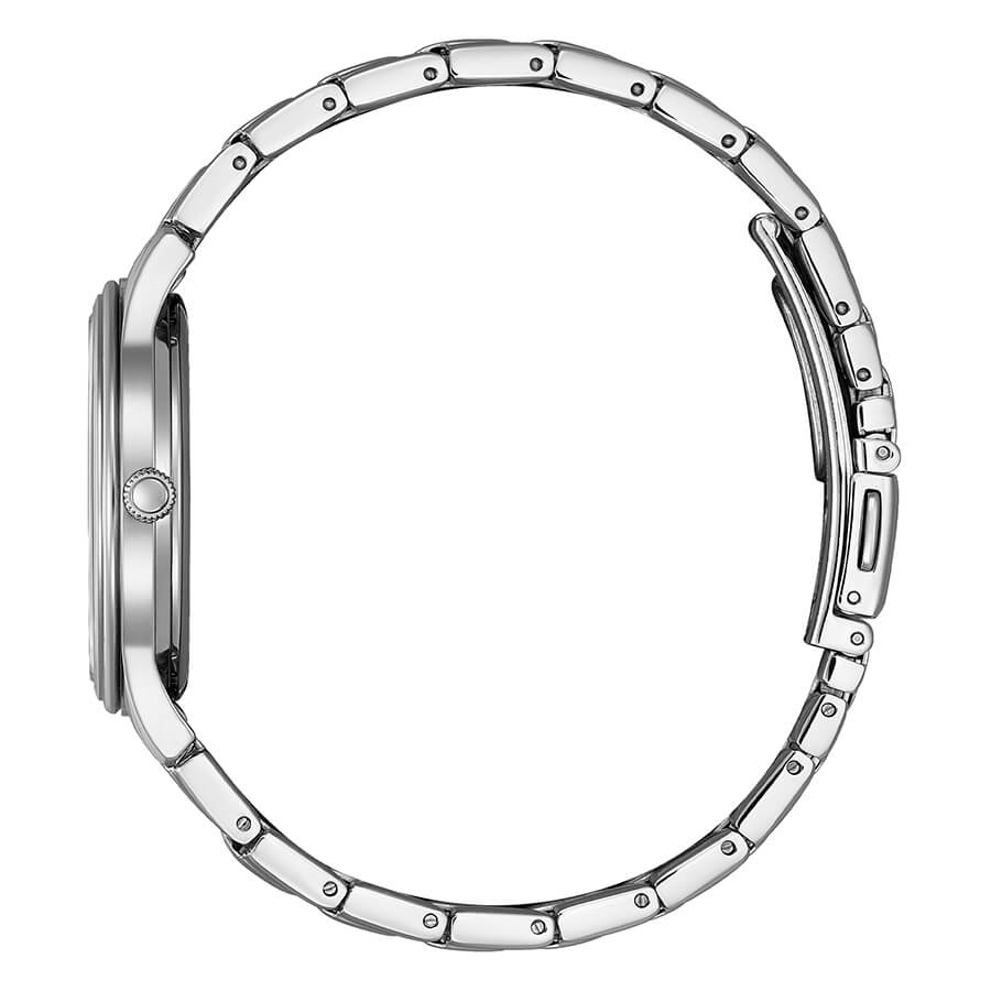 Orologio Citizen Lady Casual Eco-Drive madreperla azzurra - lato