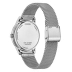 Orologio Citizen Lady Casual Eco-Drive maglia milanese - retro