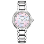 Orologio Citizen Lady Super Titanio Eco-Drive Madreperla 12 Diamanti 31mm