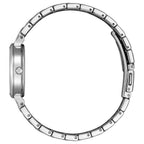 Orologio Citizen Lady Eco-Drive acciaio quadrante blu - lato