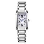 Orologio Citizen Lady El Square Eco-Drive quadrante bianco - frontale