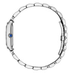 Orologio Citizen Lady El Square Eco-Drive quadrante bianco - lato