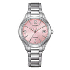 Orologio Citizen Lady Elegance Eco-Drive quadrante rosa - frontale