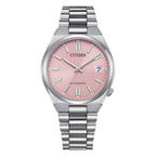 Orologio Citizen Tsuyosa Automatico quadrante rosa - frontale