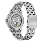 Citizen Classic Automatico acciaio quadrante verde 40mm - retro