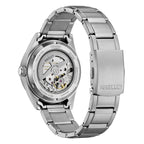 Orologio Citizen Marine Automatico quadrante verde acciaio - retro