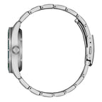 Orologio Citizen Marine Automatico quadrante verde acciaio - lato
