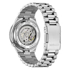 Orologio Citizen Tsuyosa Shore Automatico Quadrante Blu 40mm profilo