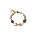 Bracciale Unoaerre Joya Torchon e Occhio di Tigre