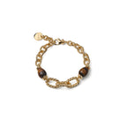 Bracciale Unoaerre Joya Torchon e Occhio di Tigre