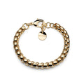 Bracciale Unoaerre catena veneziana ottone dorato - packshot ufficiale