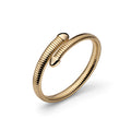 Bracciale Unoaerre Tubogas Contrarié Dorato