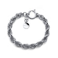 Bracciale Unoaerre Maglia Corda Ottone Argentato - packshot ufficiale