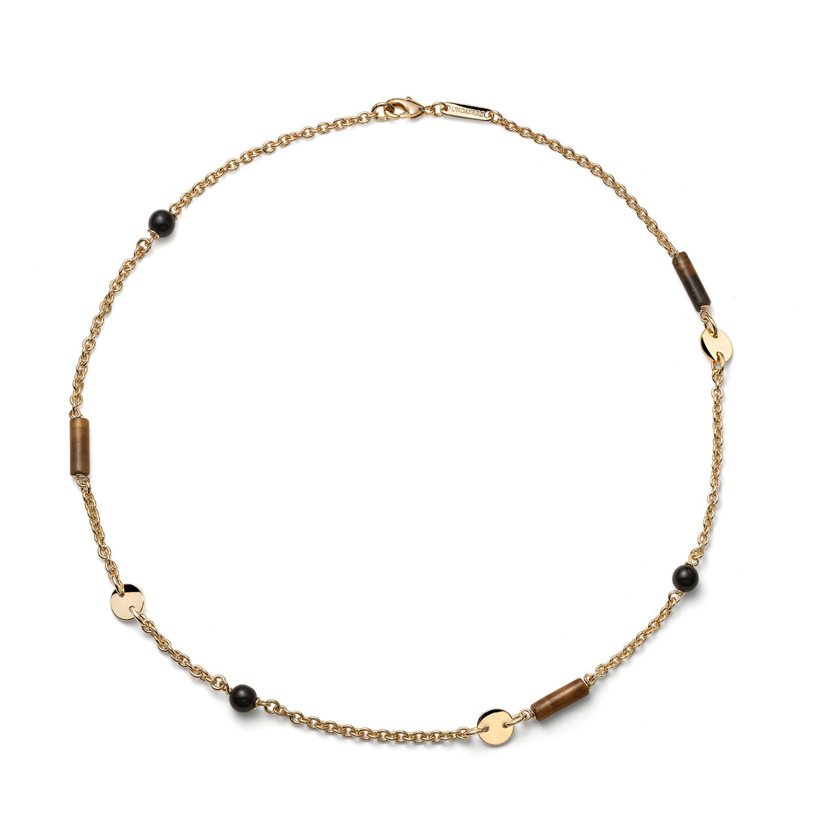 Collana Unoaerre Joya con Onice e Occhio di Tigre