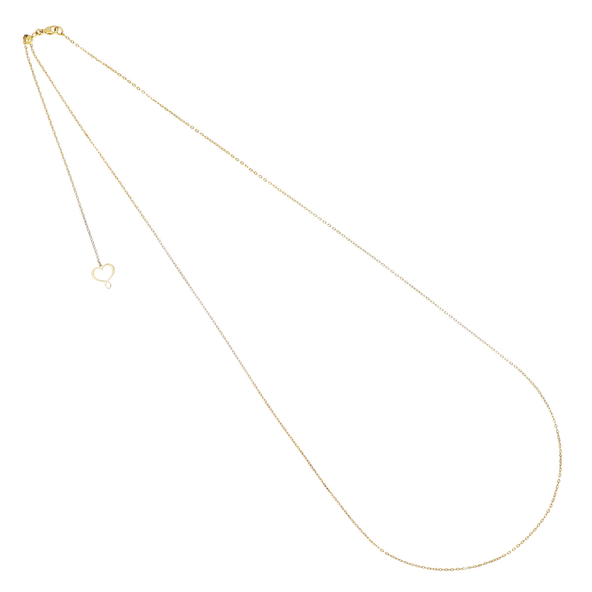 Girocollo Maman et Sophie Cuore Sacro Catena 75 cm