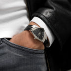 Orologio Hamilton Ventura Quarzo Quadrante Nero - al polso