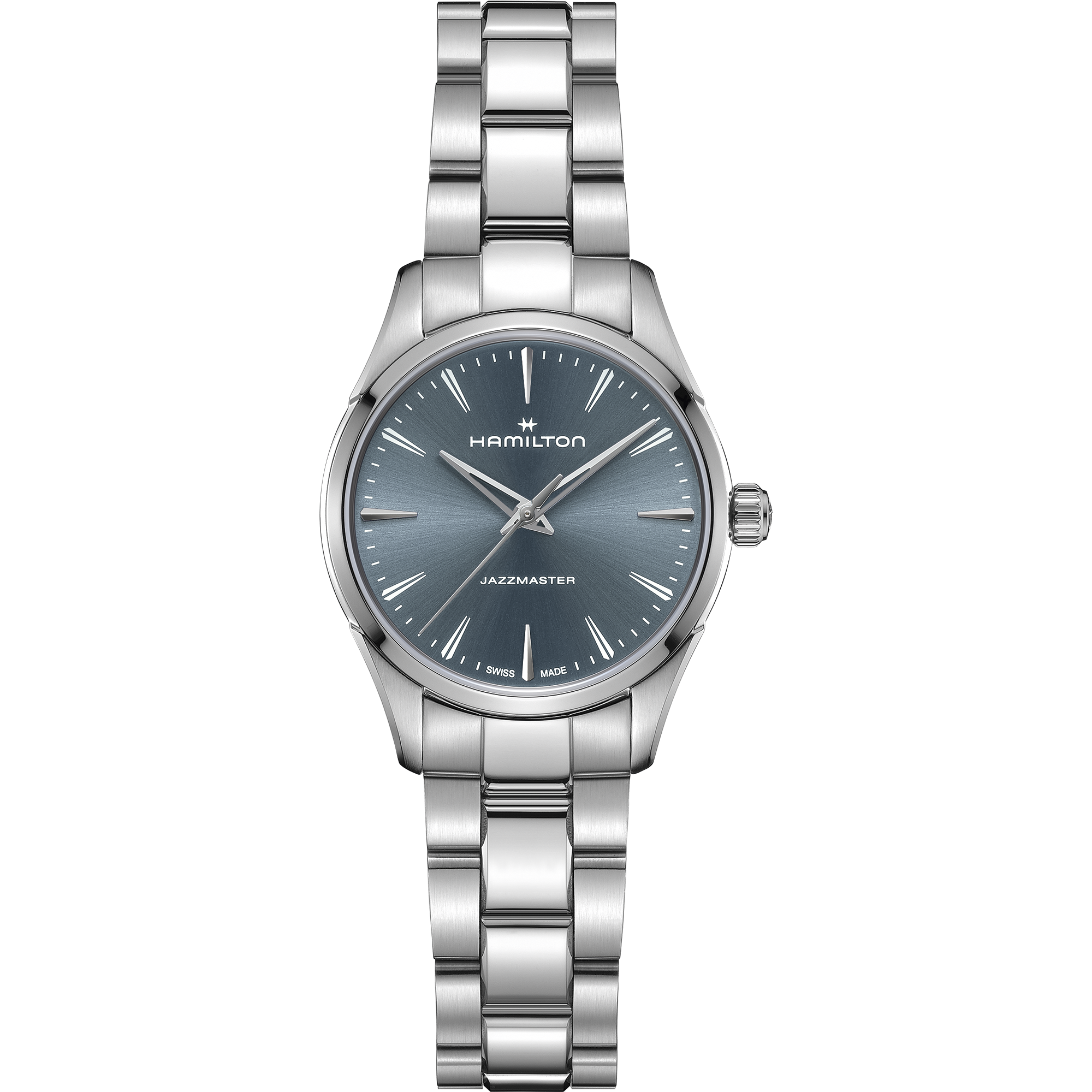 Orologio Hamilton Jazzmaster Quarz Quadrante Blu 34mm