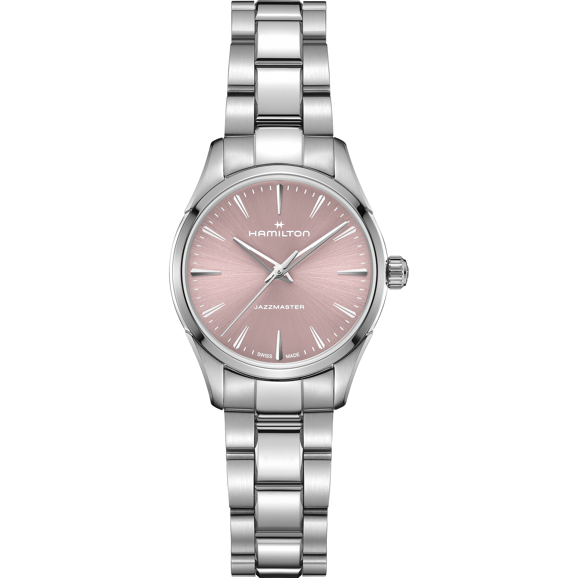 Orologio Hamilton Jazzmaster Quarz Quadrante Rosa 34mm