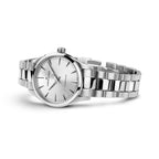 Orologio Hamilton Jazzmaster Quarz quadrante argento 32mm - vista laterale