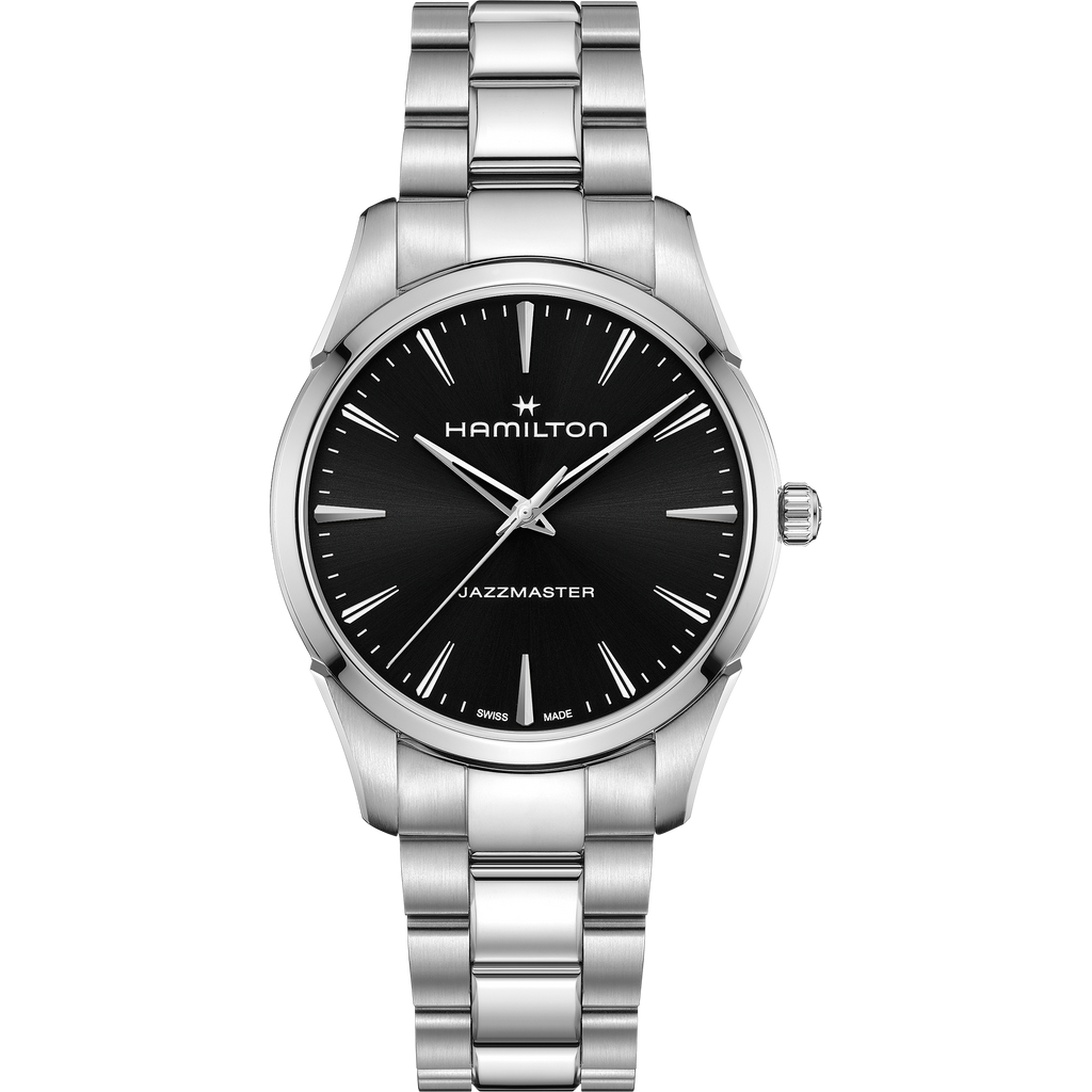 Orologio Hamilton Jazzmaster Quarz quadrante nero 40mm